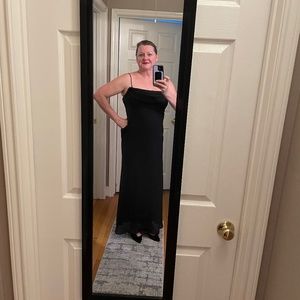 Onyx Nite - Simple, Sexy, Black Full Length dress